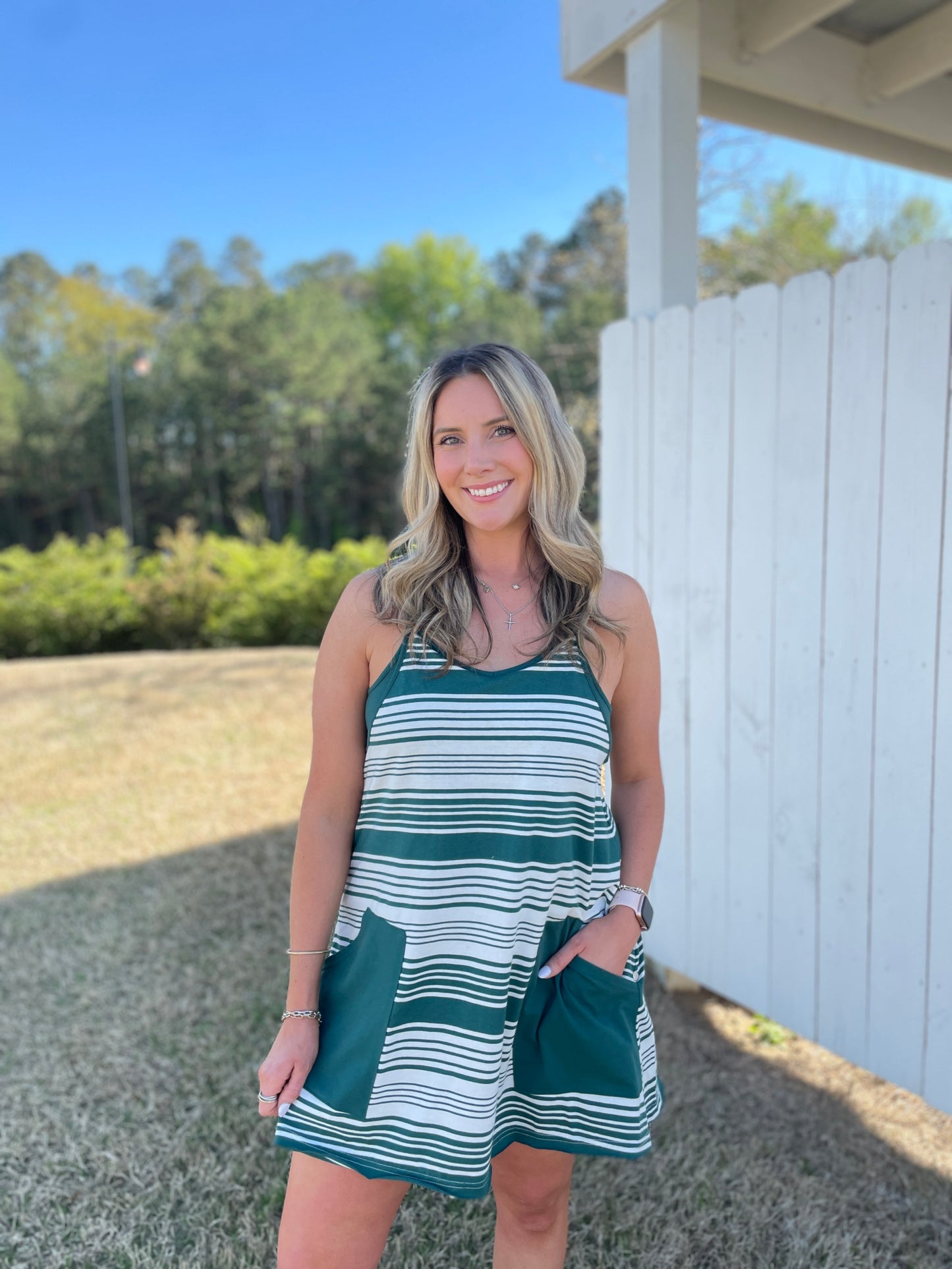 Poppy Stripped Romper