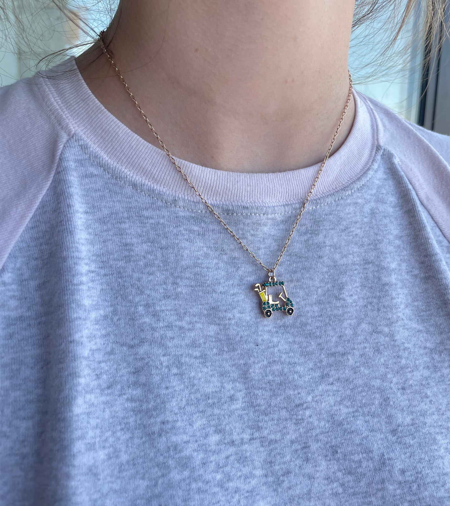Golf Cart Necklace