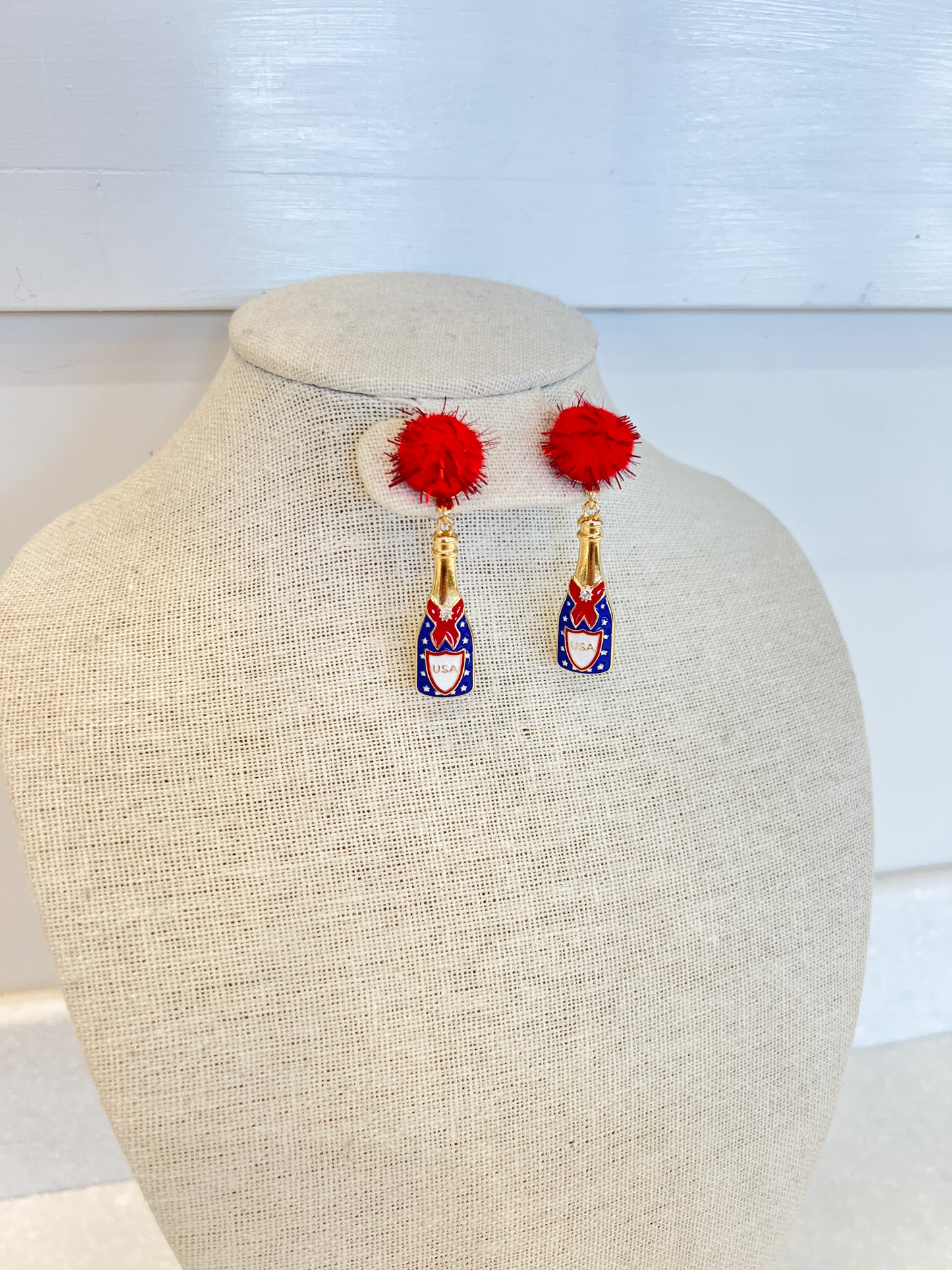 USA Bottle Earrings