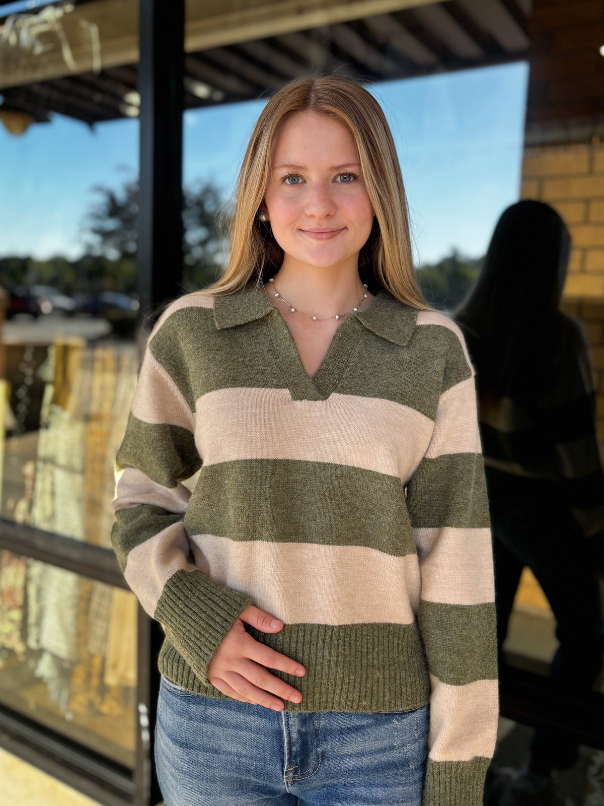 Noa Striped Sweater