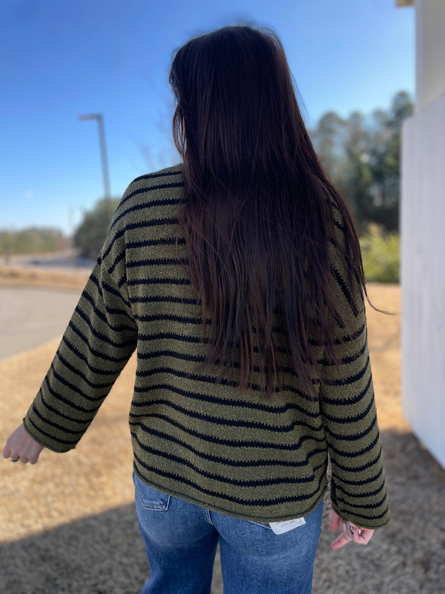 Parker Striped Knit Sweater