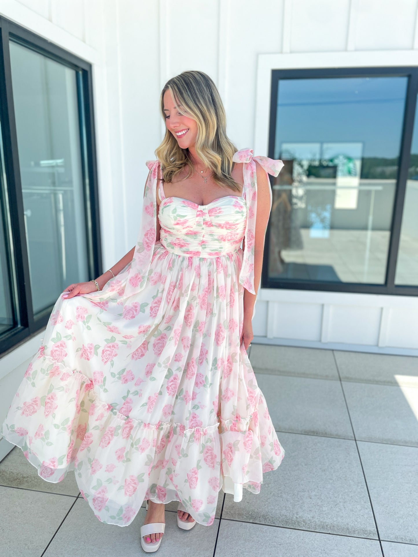 Tea Time Tulle Midi Dress