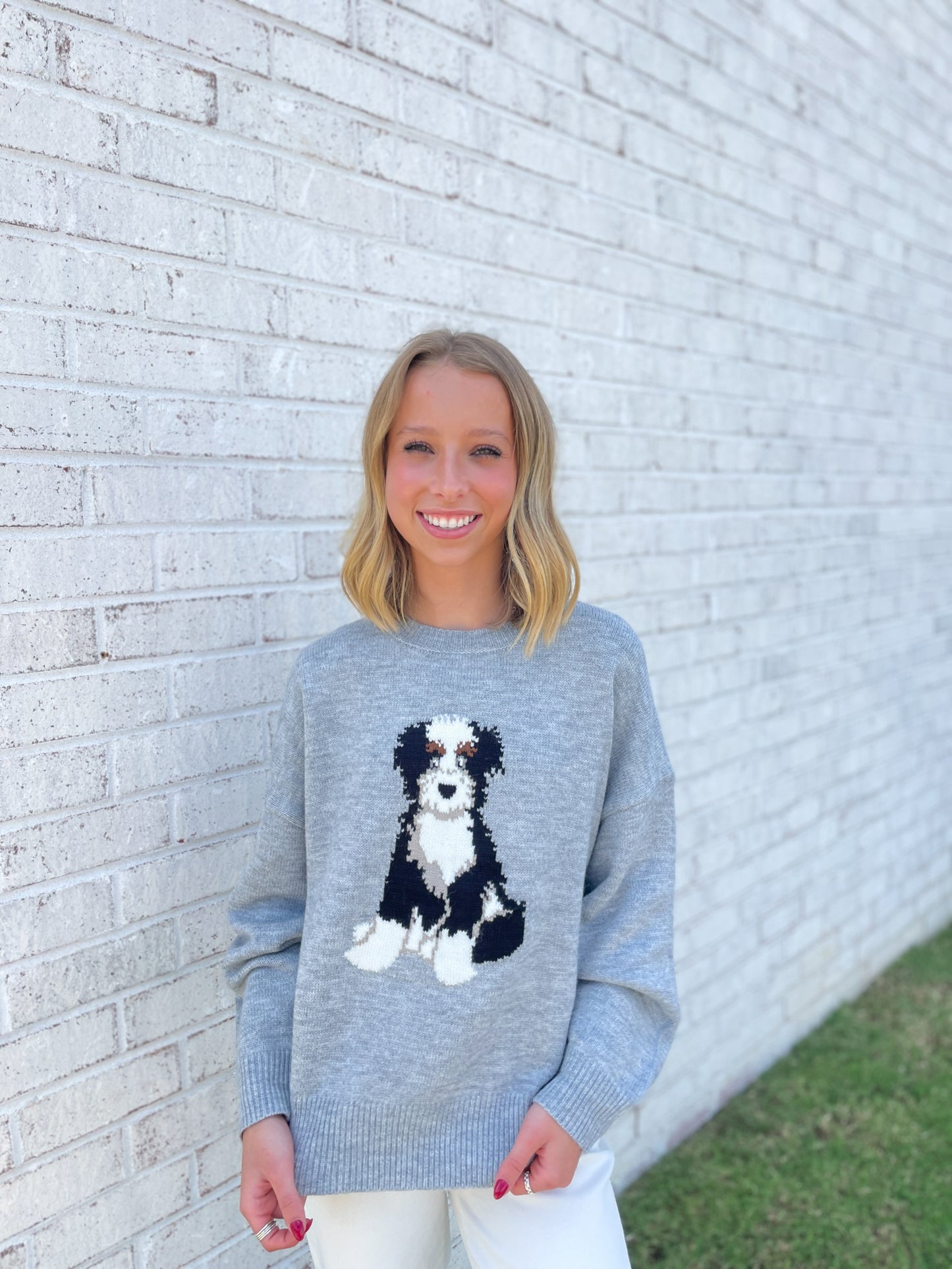 Dog Knit Sweater