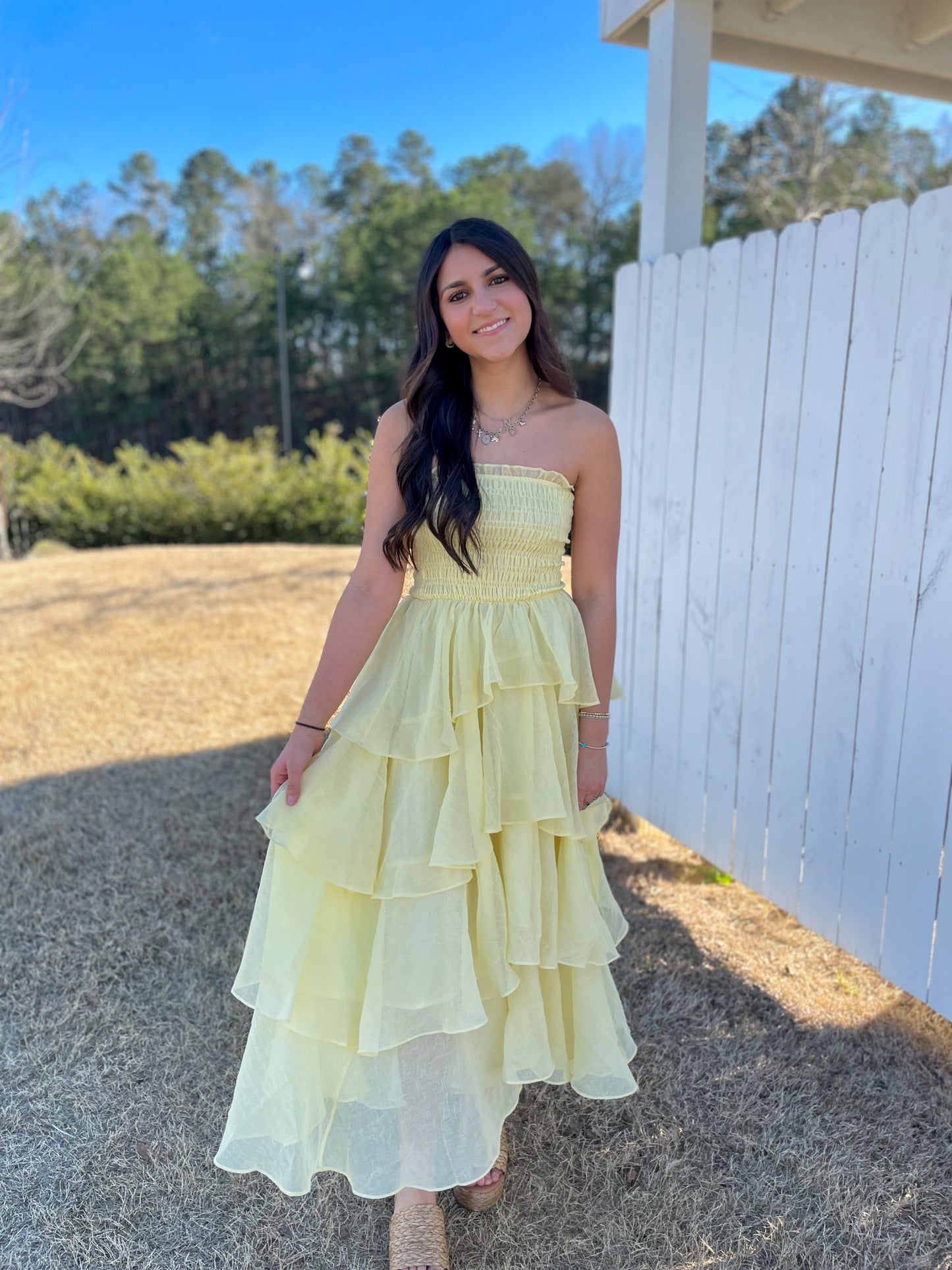 Brooklyn Tiered Midi Dress