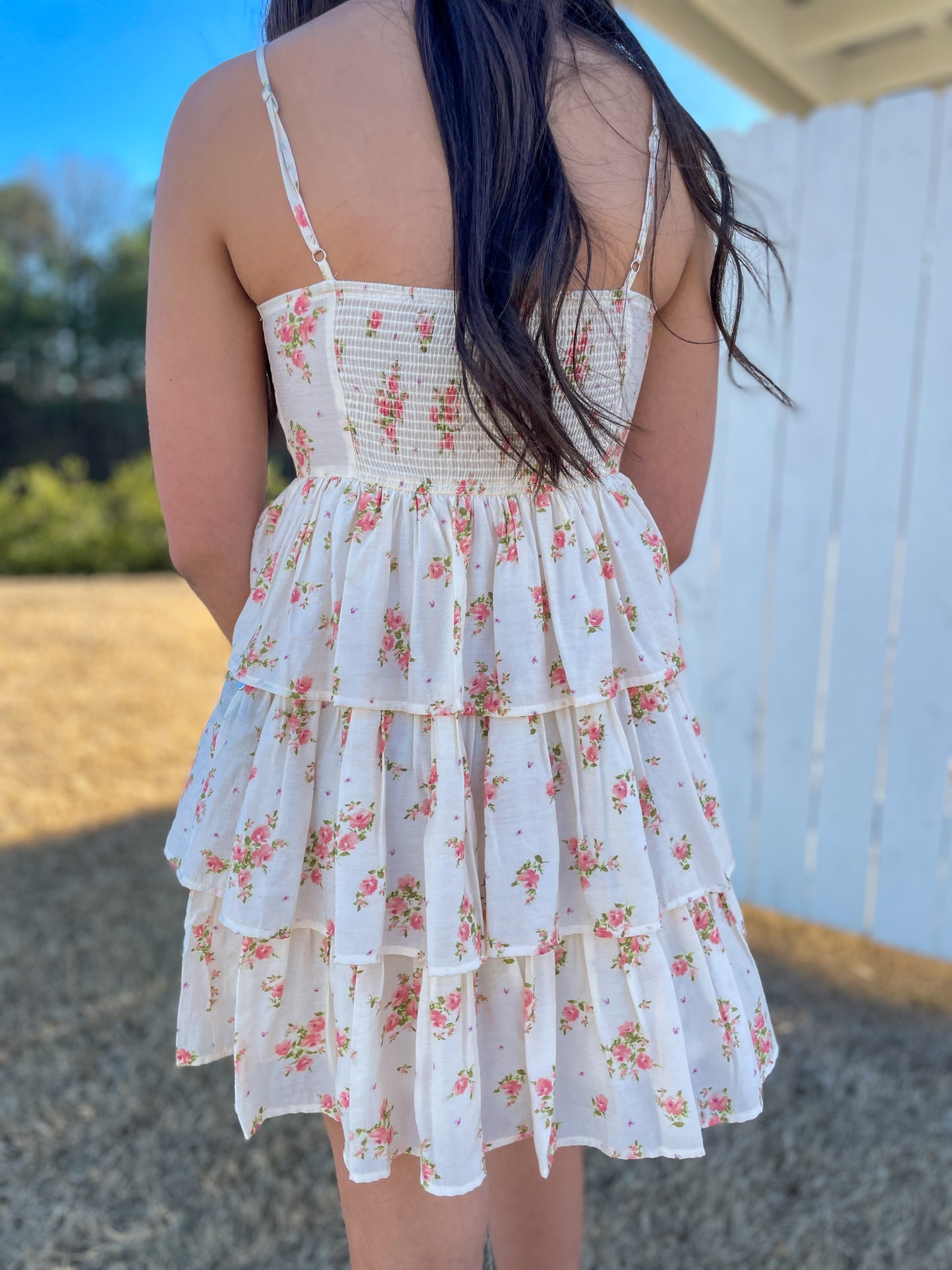 Mallie Tiered Floral Dress