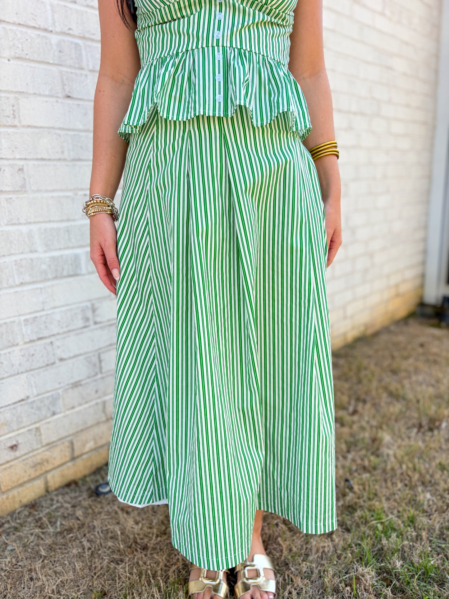 Fairway Striped Skirt