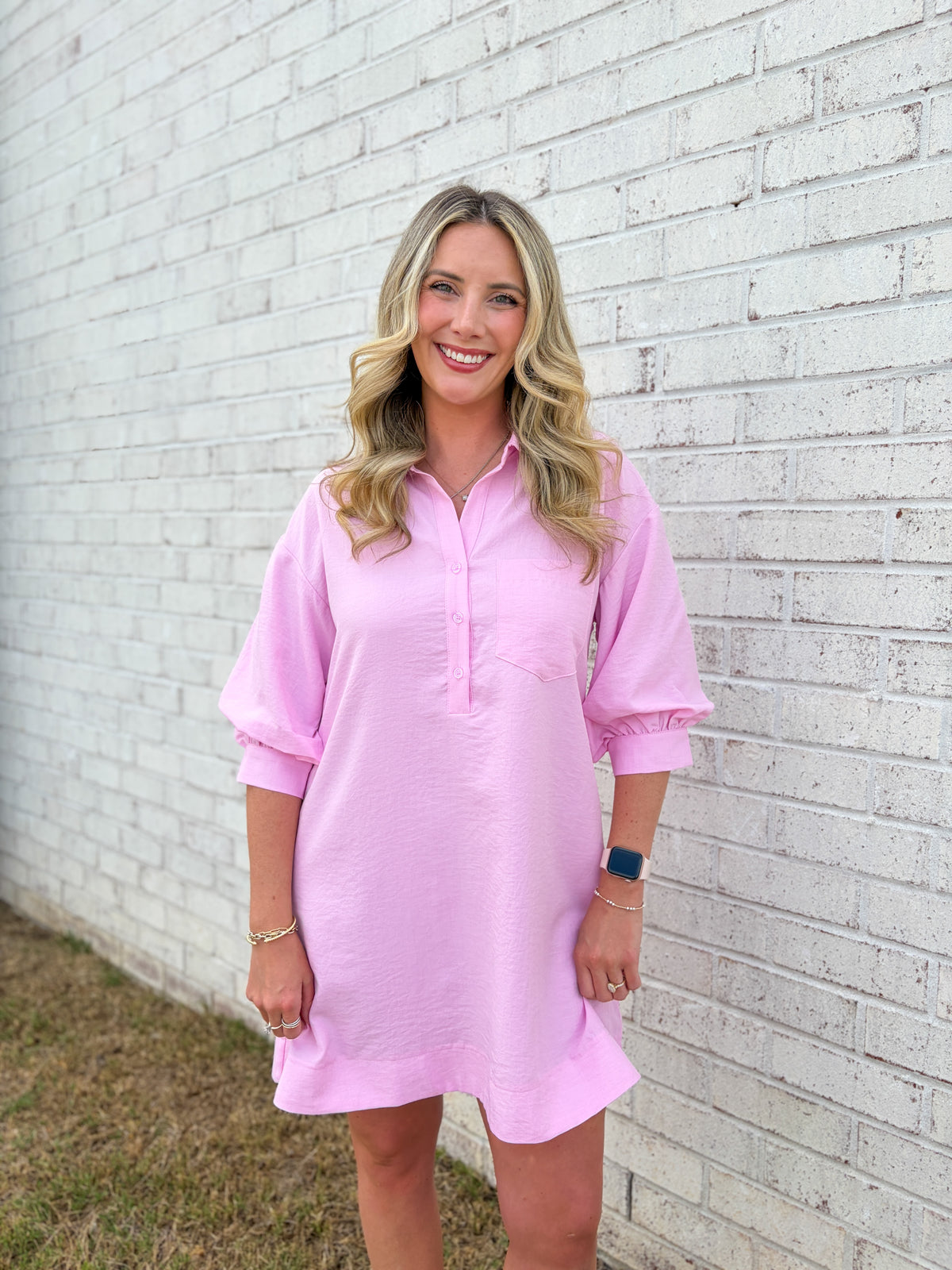 Clyde Collared Airflow Dress