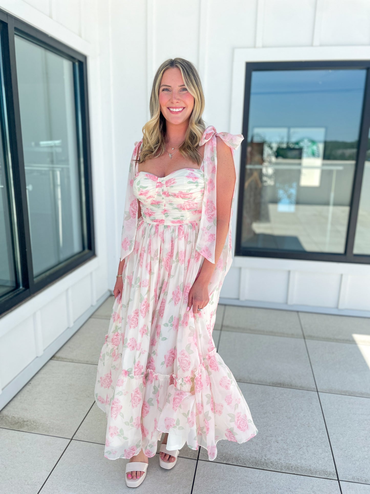 Tea Time Tulle Midi Dress