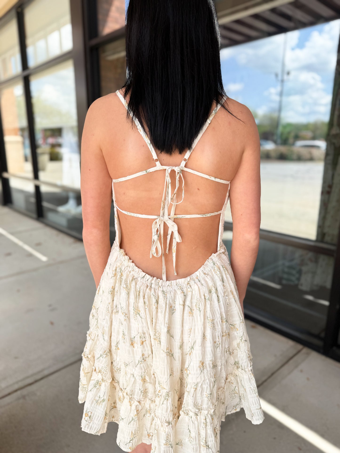Slater Strapy Back Mini Dress