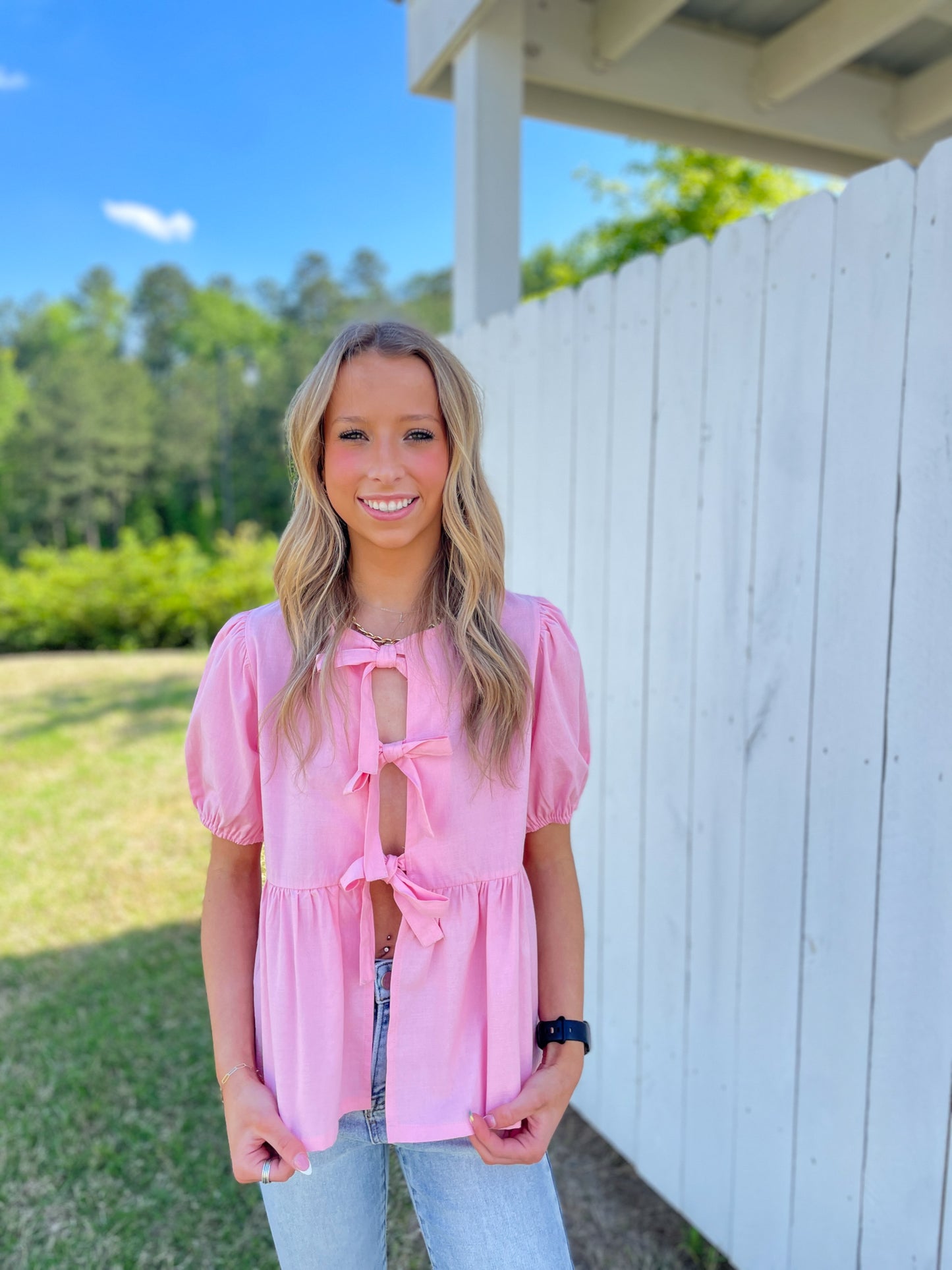 Bickley Bow Tie Top