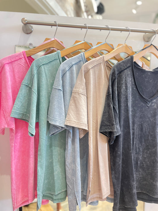 Basic Scoop Neck Tee