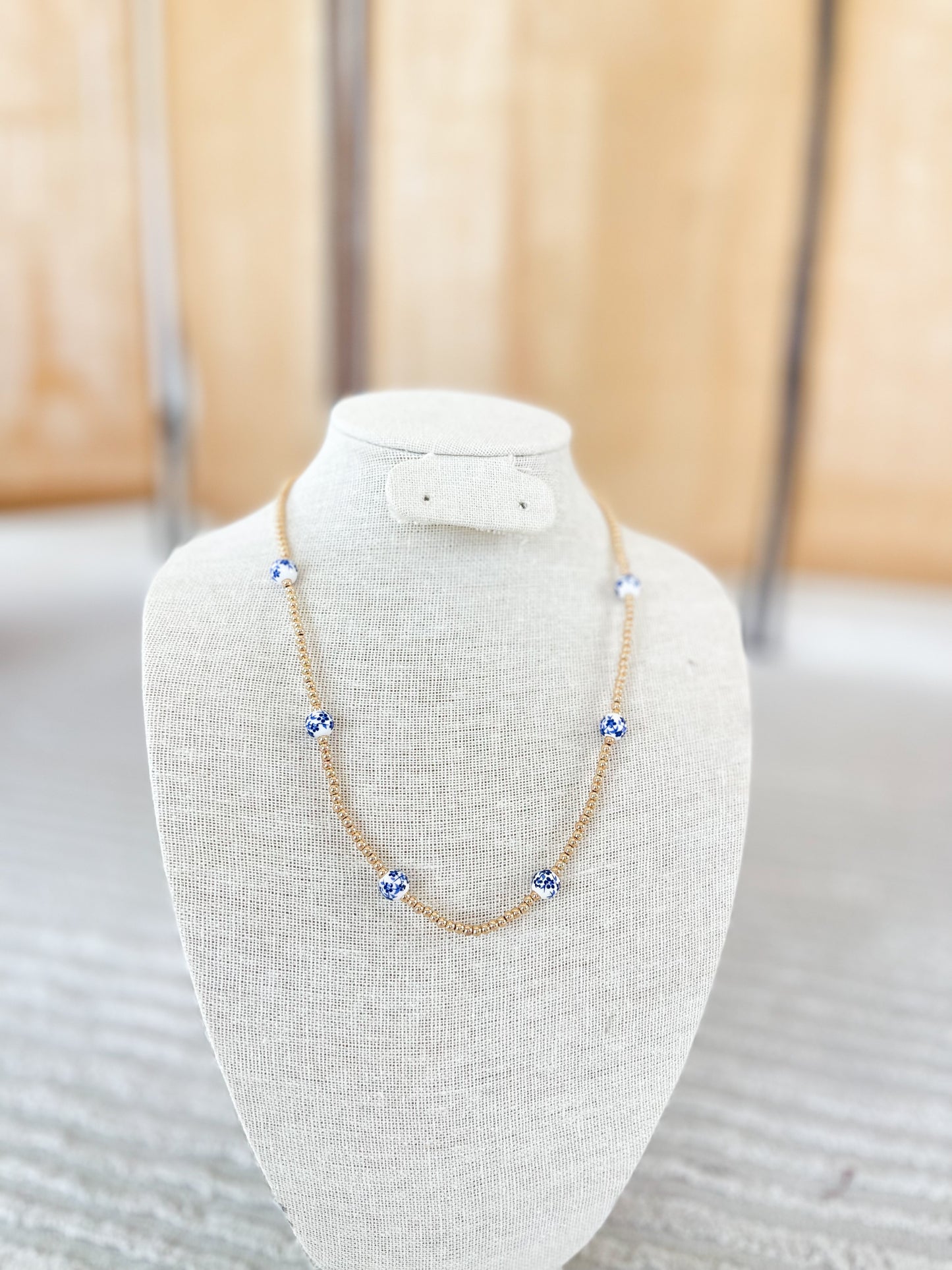 Beaded Ball Necklace