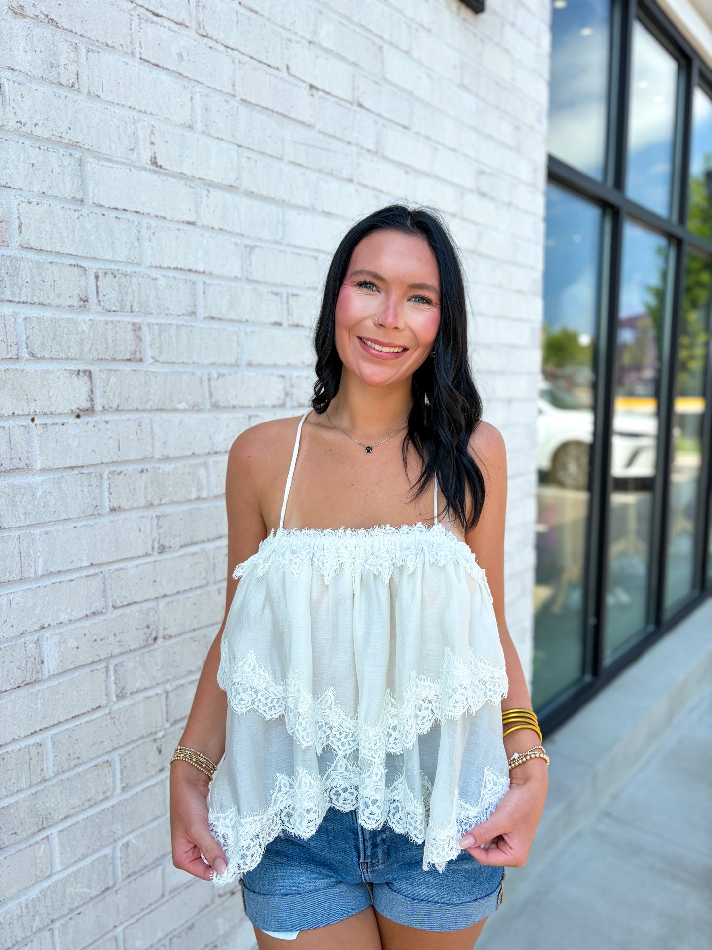 Myles Lace Tank Top