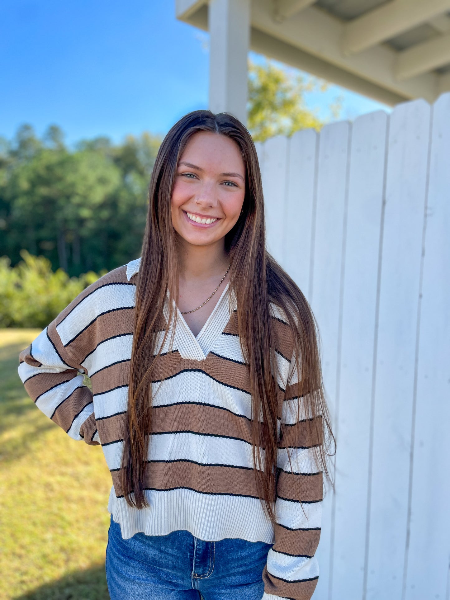 Wells Collared Sweater