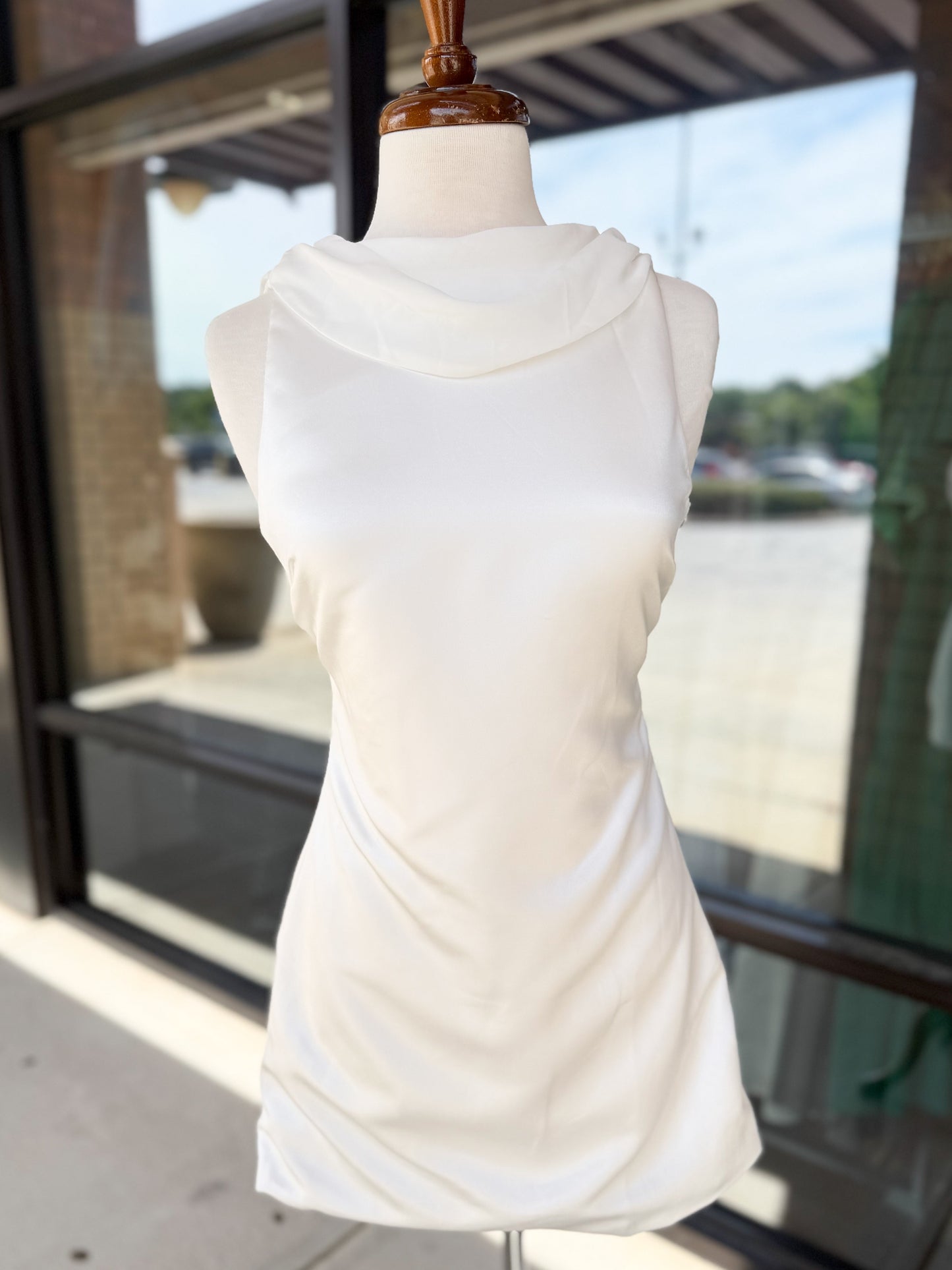 Fallon Silk Mini Dress
