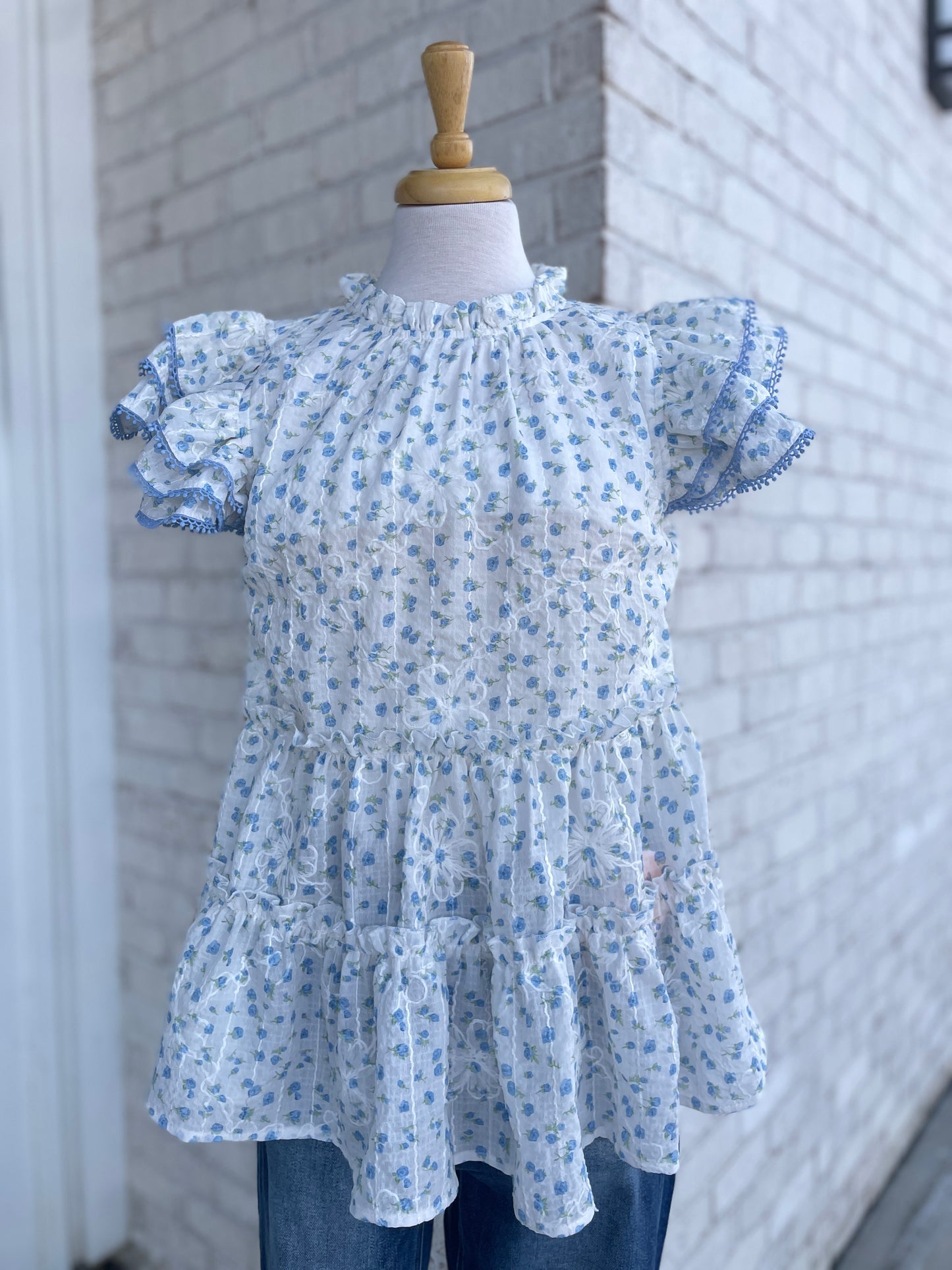 Carter Floral Babydoll Top