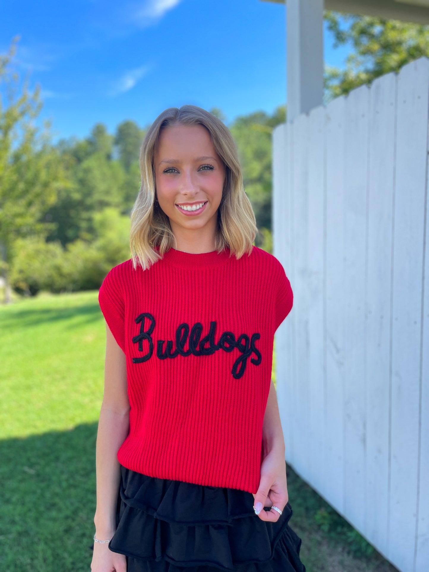 Bulldogs Sweater Vest
