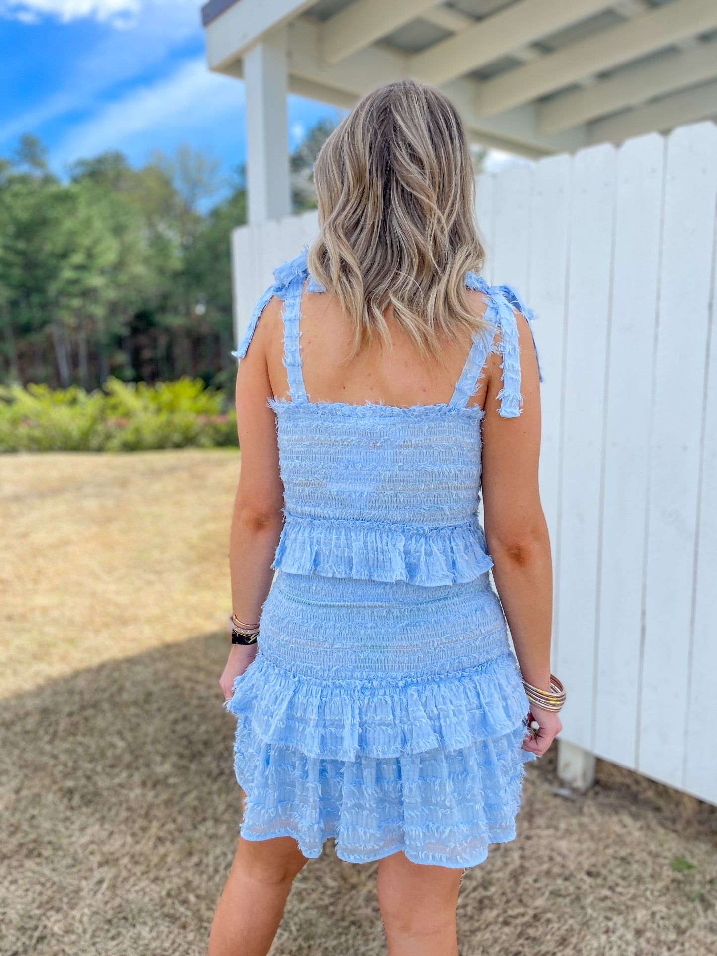 Valerie Textured Mini Dress