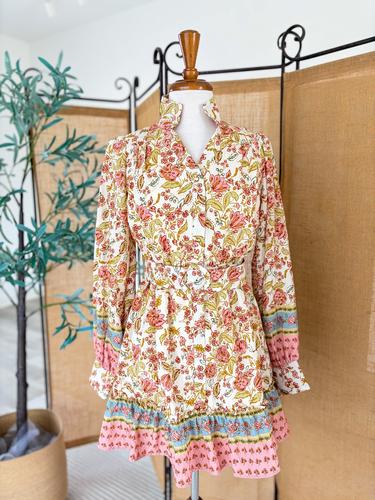 Maxwell Printed Mini Dress