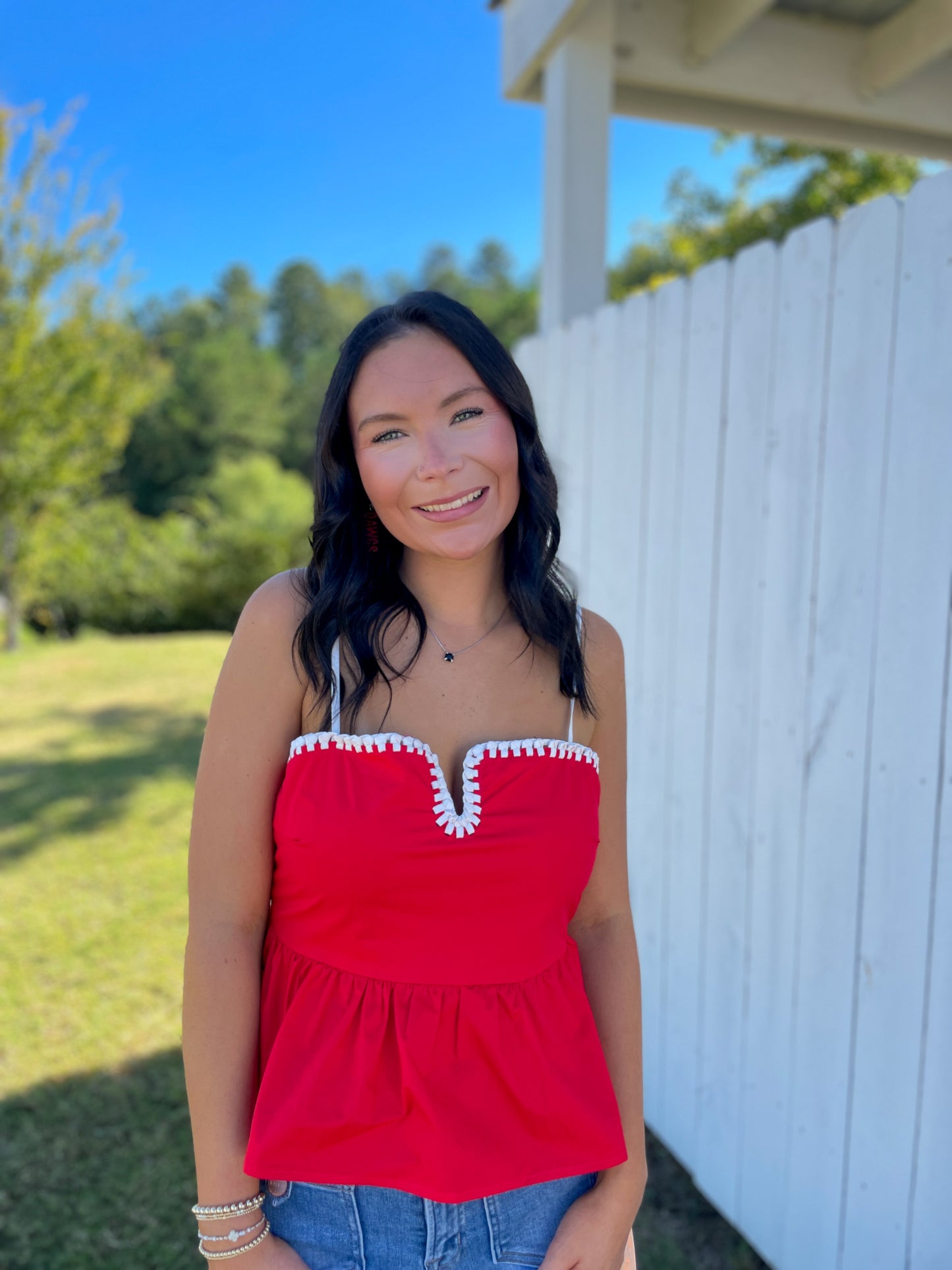 Willow Peplum Top