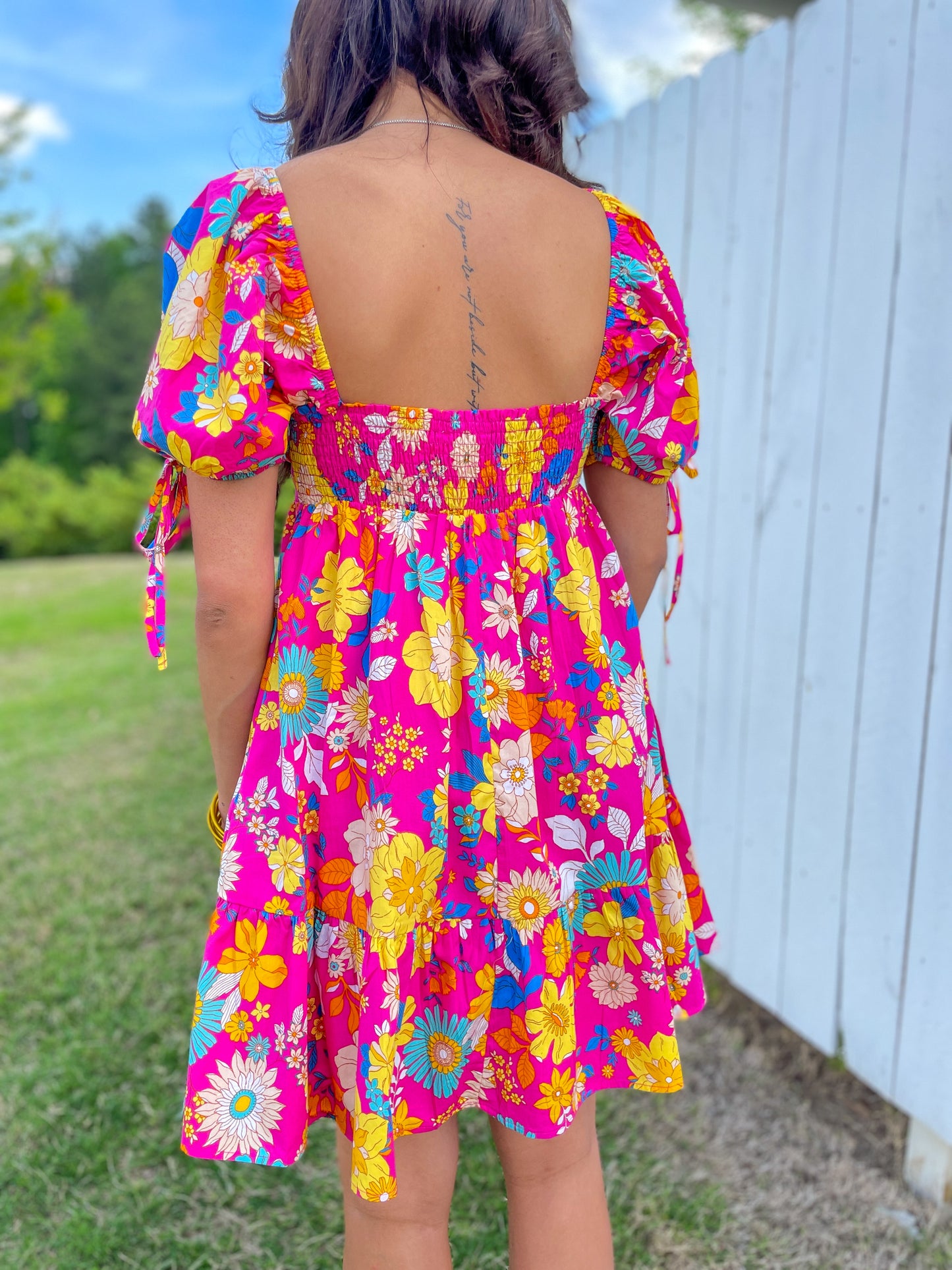 Renae Floral Dress