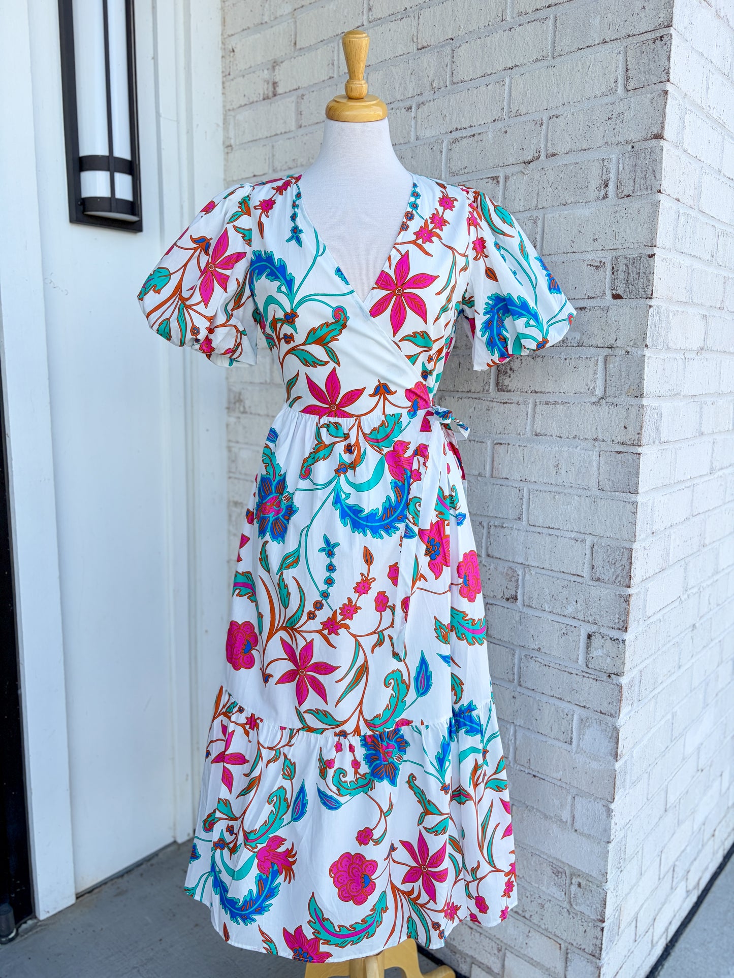 Ninny V-Neck Maxi Dress