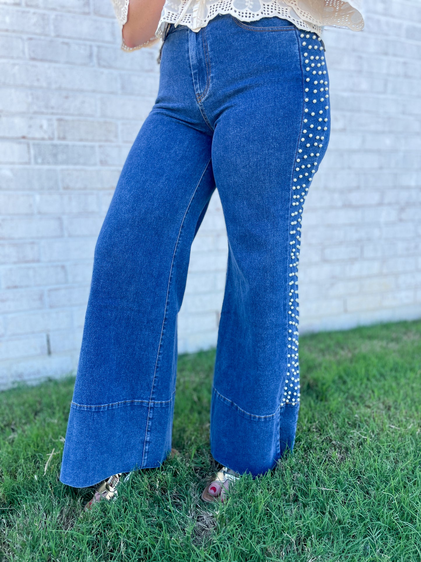 Pearl Side Jean Pants