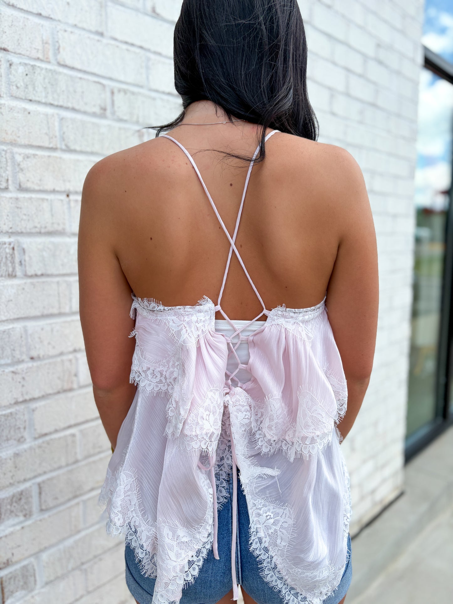 Zola Lace Tiered Top