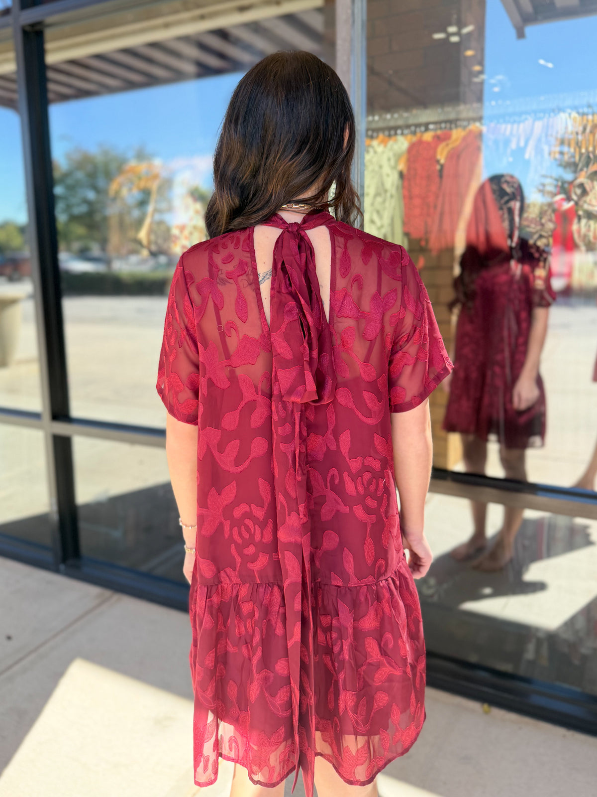 Blaine High Neck Mini Dress