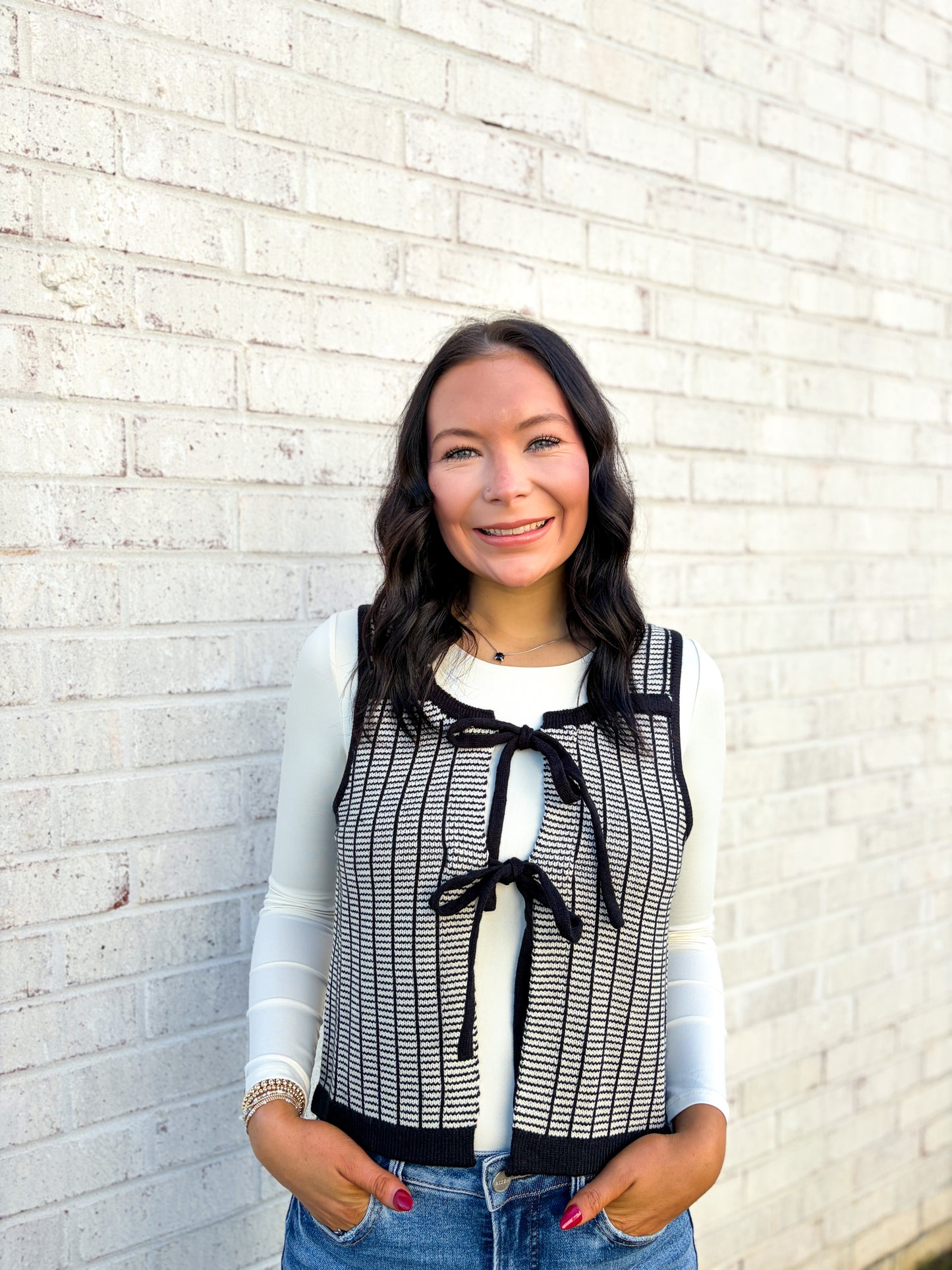 Knit Tie Front Cardigan
