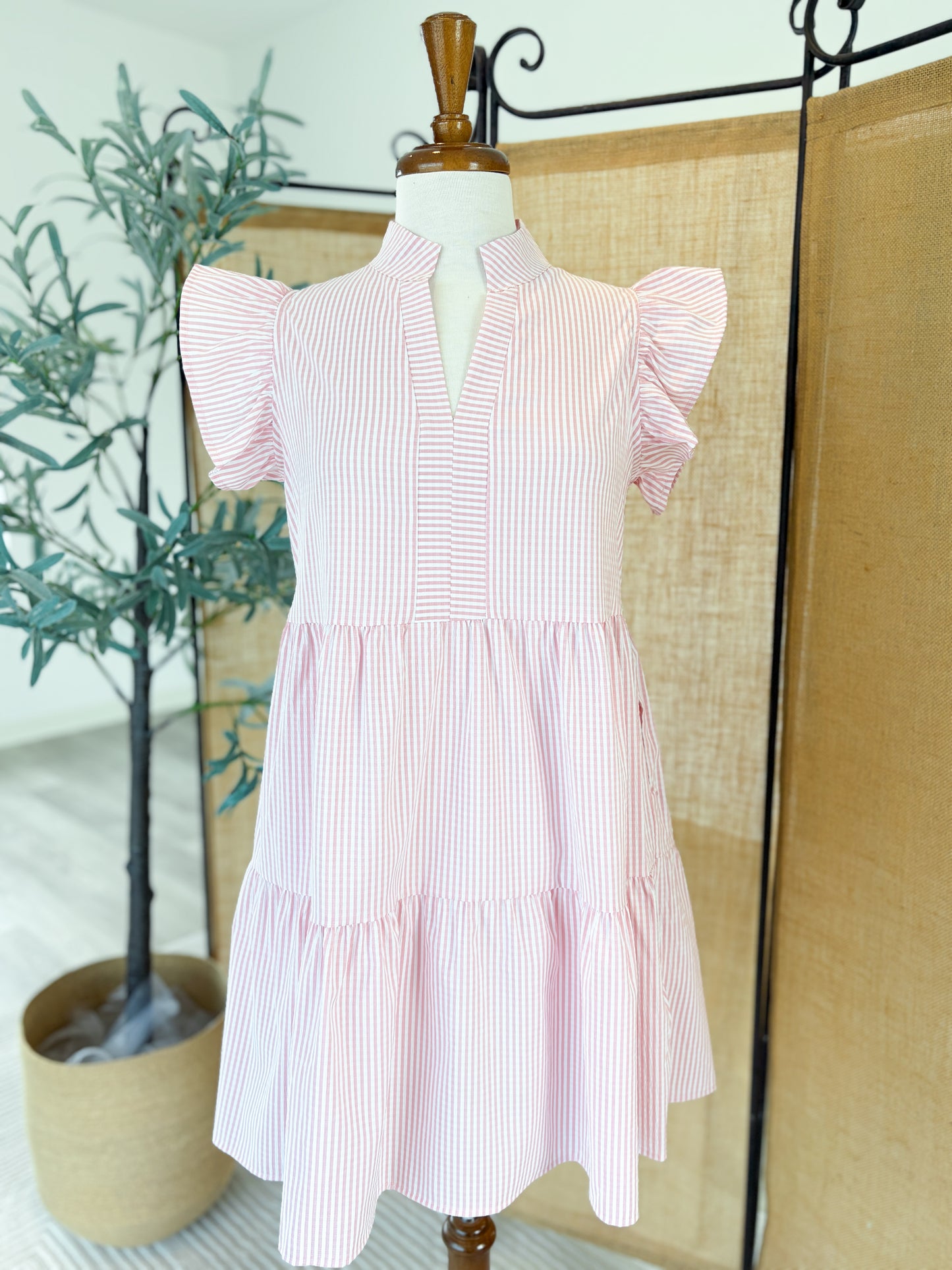 Shannon Striped Mini Dress