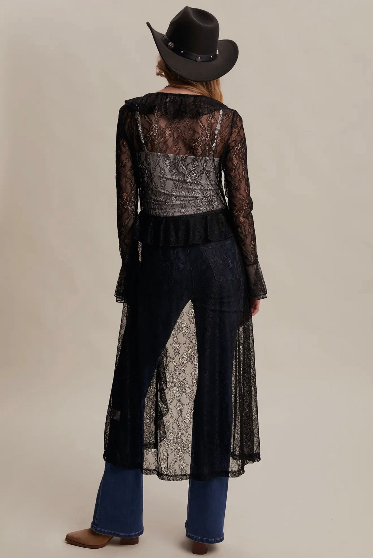 Dixie Lace Tie Overlay