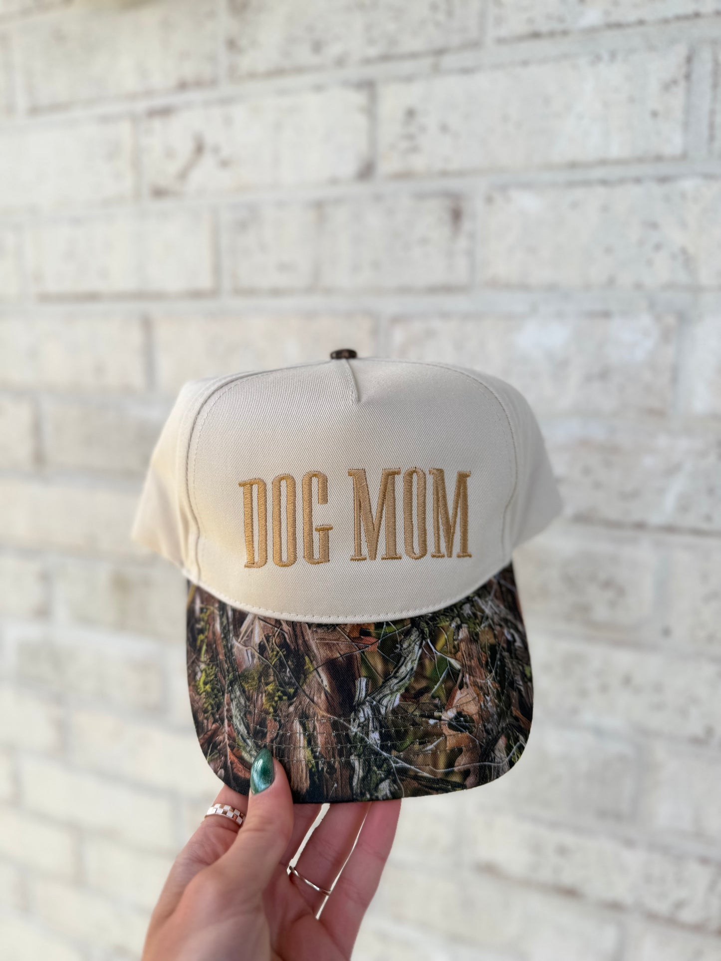 Camo Dog Mom Hat
