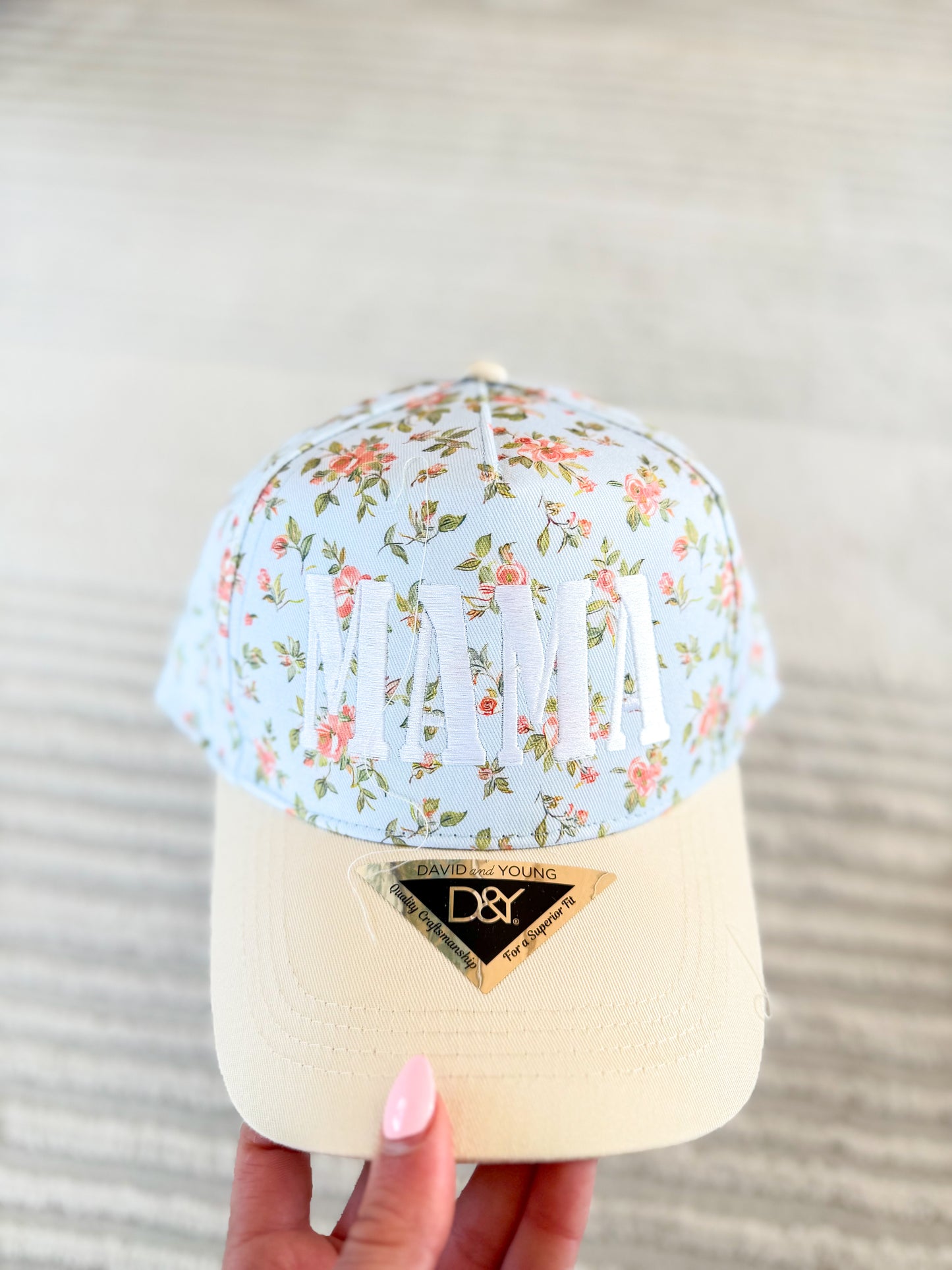 Mama Floral Trucker Hat