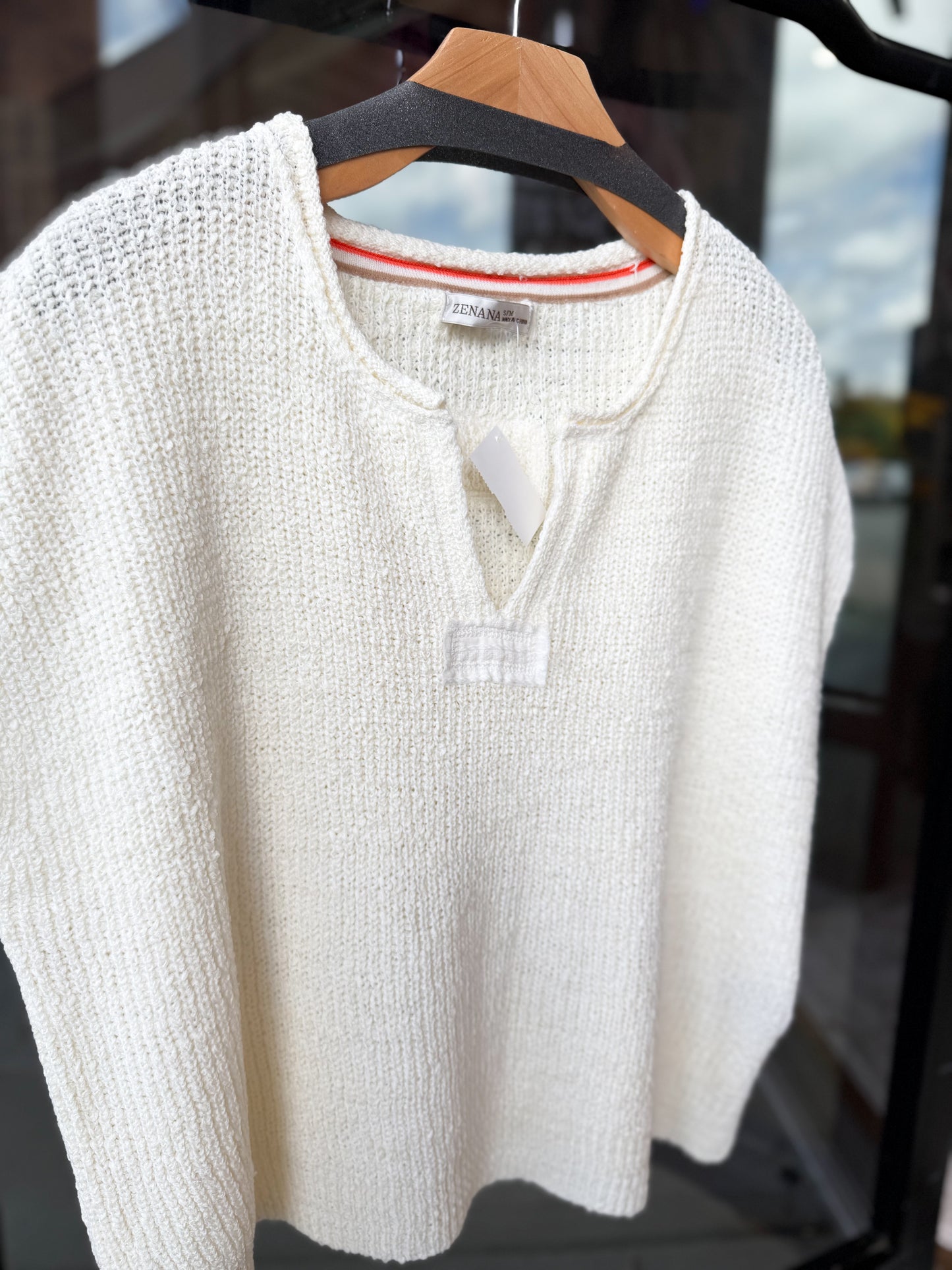 Cap Sleeve Knit Top