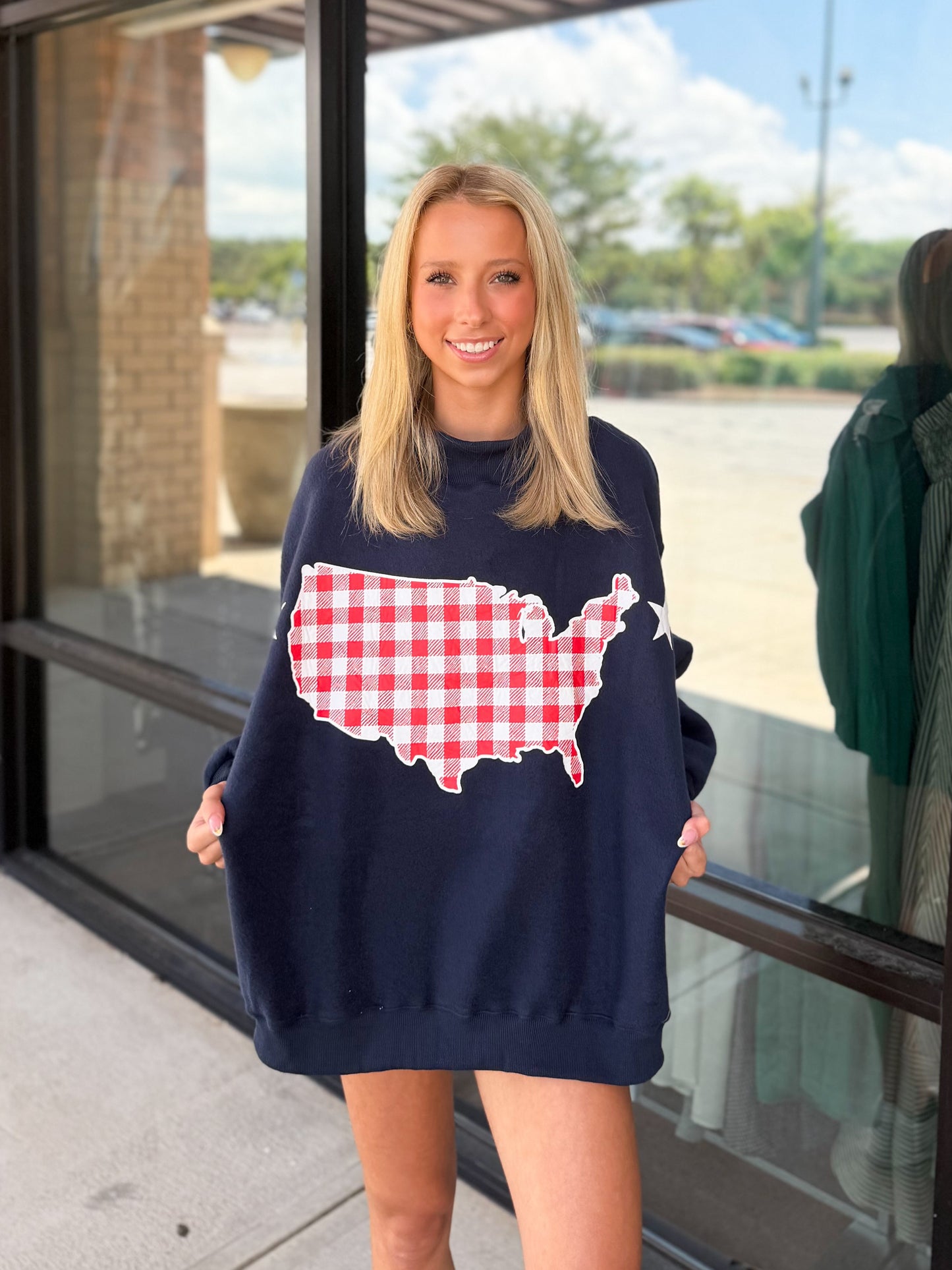 USA Reversible Mock Neck