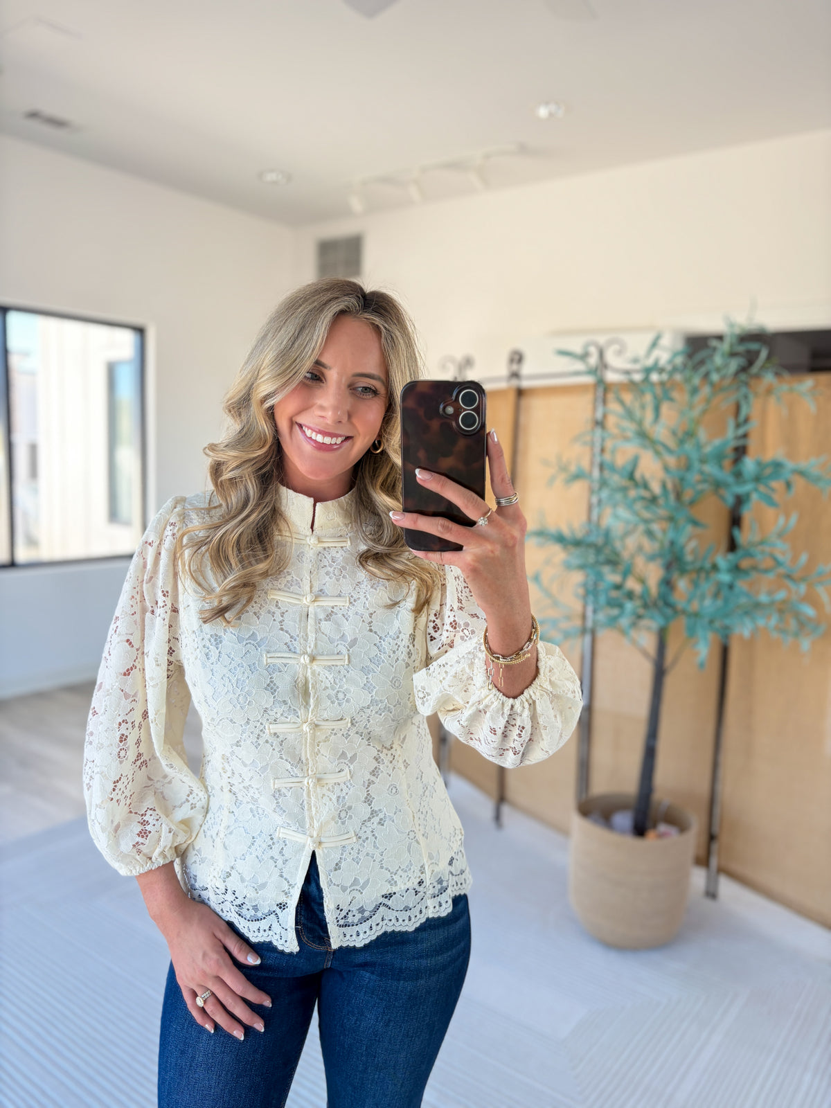 Francesca Lace Top