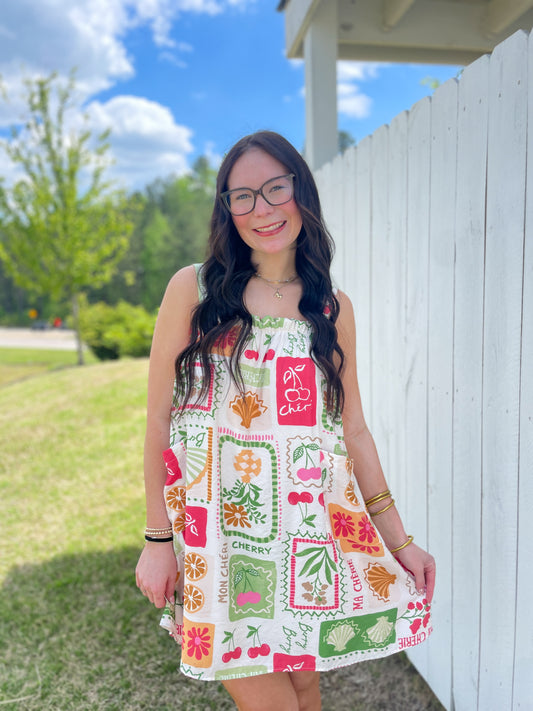 Missy Pocket Printed Dress