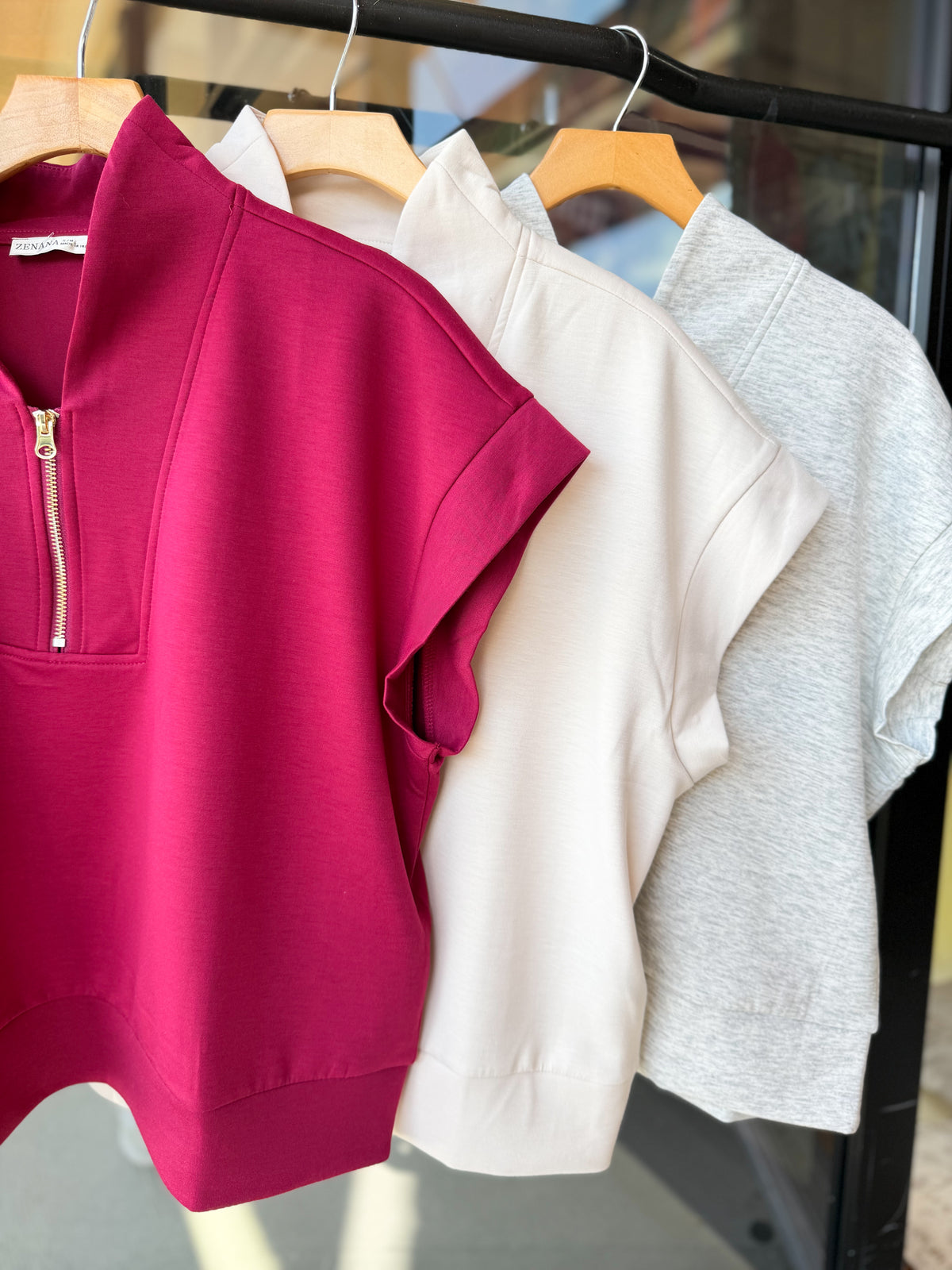 Soft Stream Half Zip Top