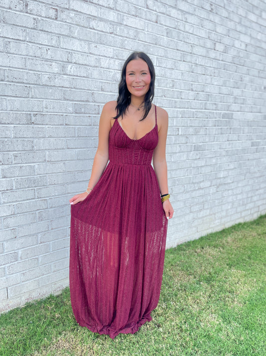 Corset Maxi Dress