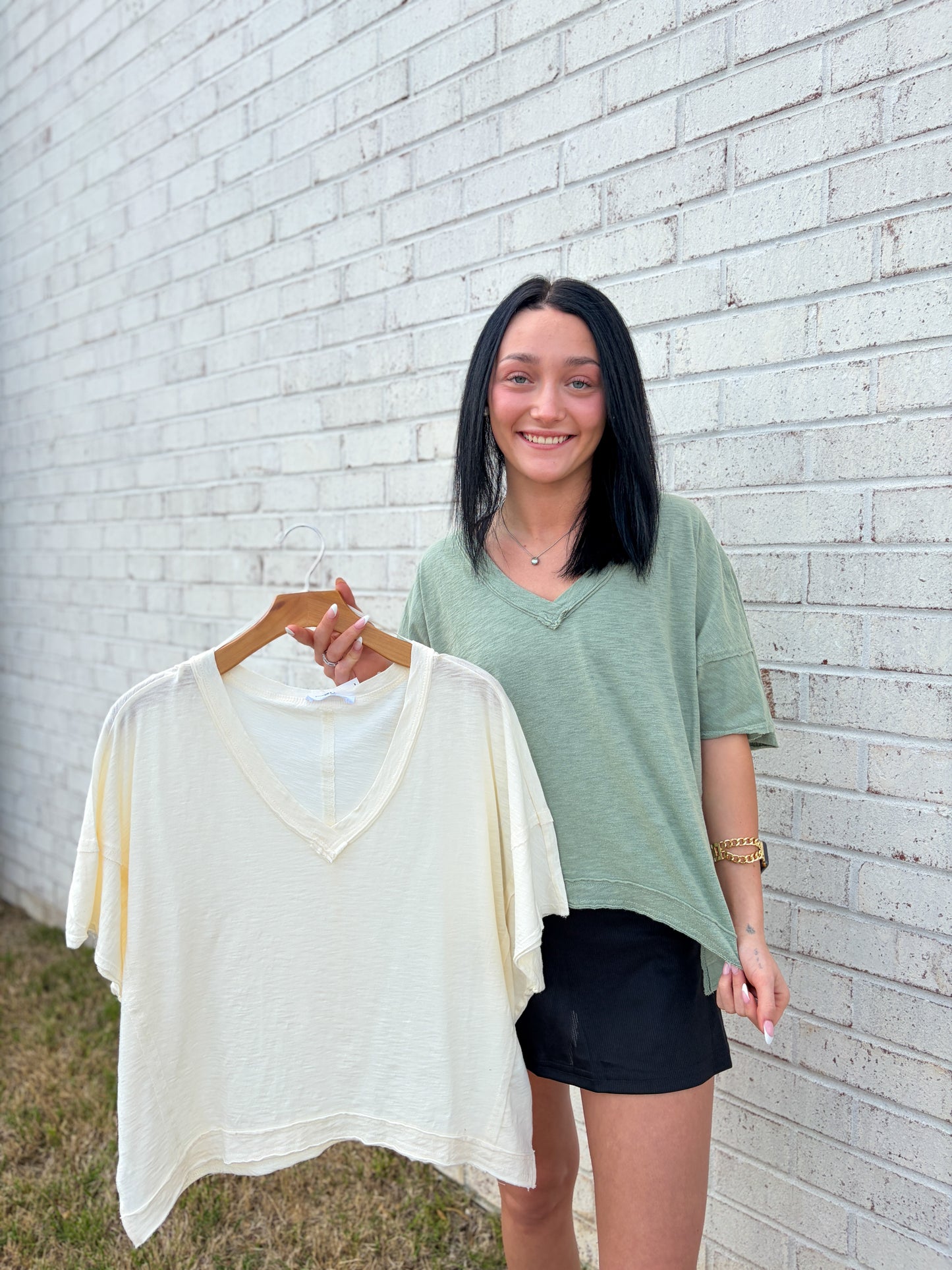 Basic V-Neck Top