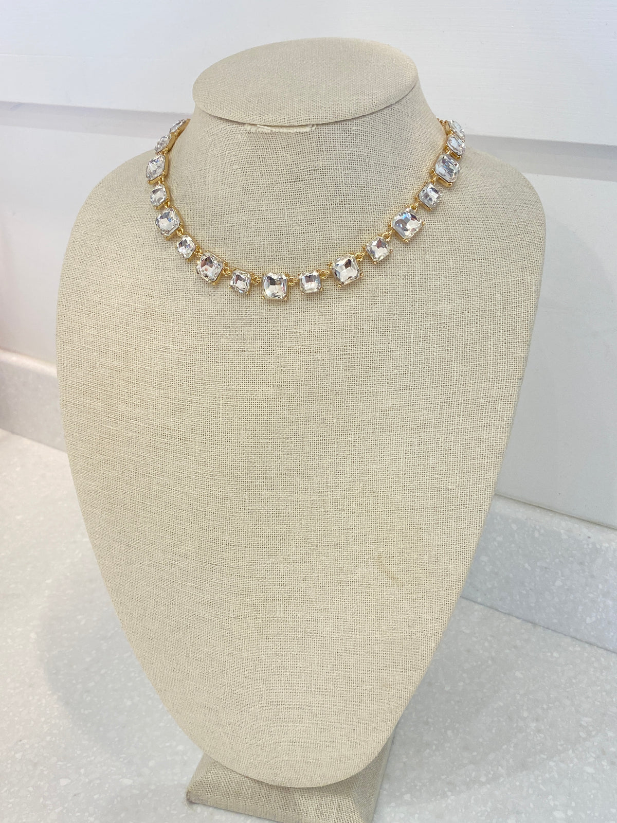 Rhinestone Jewel Necklace