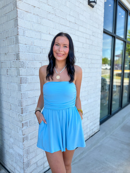 Madi Strapless Romper