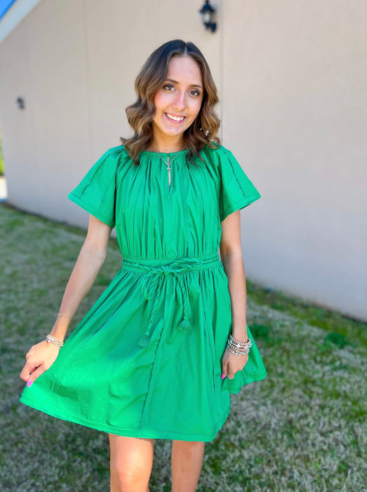 Shayna Rope Tie Dress