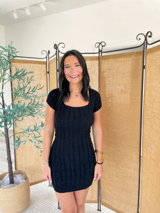 Josie Body Con Sweater Mini Dress
