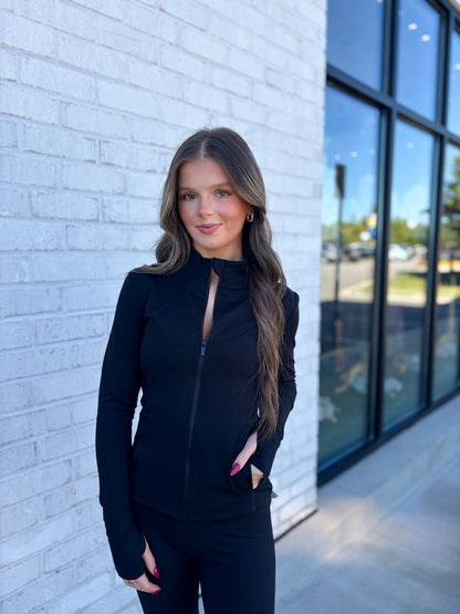 Athletic Zip Up Jacket