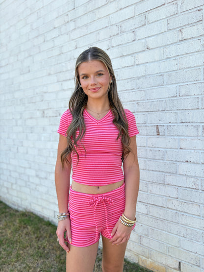 Cash Striped Top