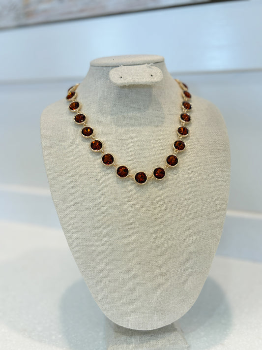 Amber Bubble Necklace