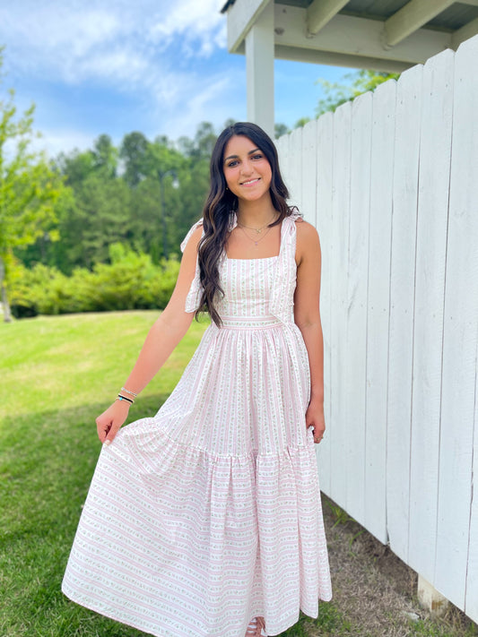 Tiffany Floral Midi Dress