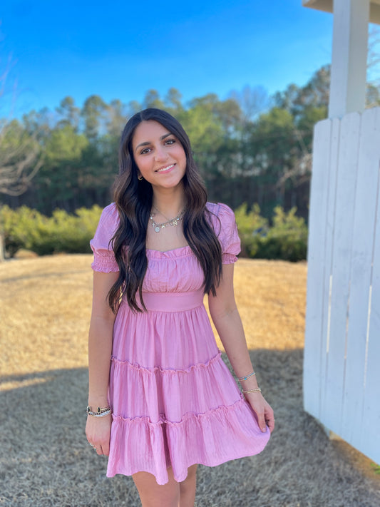 Madison Square Neck Dress